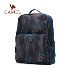Camel/骆驼时尚潮流迷彩休闲背包双肩包男士旅行包电脑包男包