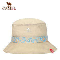 CAMEL骆驼户外男女通用渔夫帽 春夏徒步休闲短檐帽子