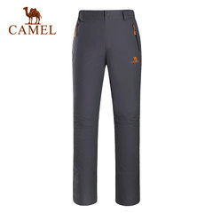 camel/骆驼户外冲锋裤 女款防风保暖舒适冲锋长裤女