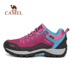 camel/骆驼户外女款徒步鞋 低帮防滑减震徒步鞋