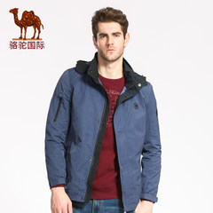 骆驼 秋季新品青年修身薄款休闲外套立领jacket