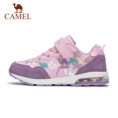 CAMEL骆驼户外女童慢跑鞋 青少年减震舒适运动跑步鞋