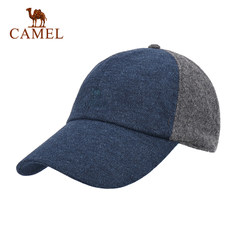 CAMEL骆驼户外帽 时尚舒适拼接遮阳保暖军帽