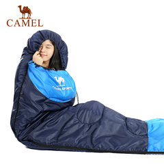 骆驼户外睡袋 1.1kg轻盈加厚保暖双人旅行露营室内便携成人睡袋冬