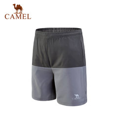 CAMEL骆驼运动短裤男 舒适休闲宽松速干吸湿跑步训练健身运动裤夏