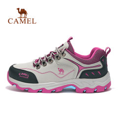 【2017新品】CAMEL骆驼户外女款徒步鞋 防滑低帮系带女款徒步鞋