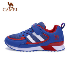 CAMEL/骆驼童鞋 中大童跑步鞋撞色耐磨防滑男儿童运动跑鞋