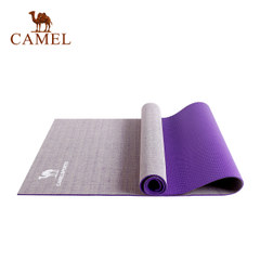 CAMEL骆驼亚麻瑜伽垫 防滑回弹耐磨按摩便携男女健身健美运动垫子
