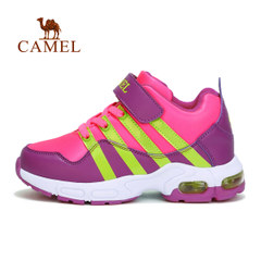 CAMEL 骆驼童鞋秋冬儿童中大童运动鞋保暖绒里男女气垫跑步鞋