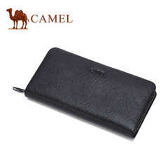 Camel骆驼男包新品男士牛皮手拿包商务大容量牛皮包男青年手抓包