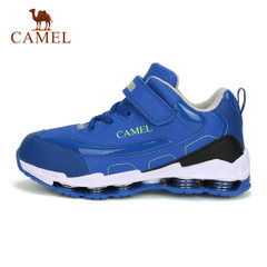 CAMEL骆驼童鞋户外鞋弹簧运动鞋中大童减震保暖绒里男女童跑步鞋