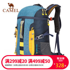 CAMEL骆驼双肩包背包 户外旅游野营休闲透气减压男女通用双肩背包