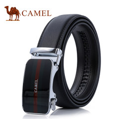 Camel/骆驼皮带男士牛皮皮带自动扣商务休闲男裤带青年潮
