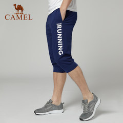 CAMEL骆驼休闲裤 运动春夏透气弹性运动裤舒适健身跑步 七分裤
