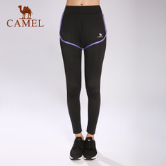 骆驼女款瑜伽长裤 跑步健身微弹耐穿女运动长裤