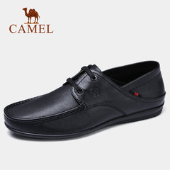 CAMEL骆驼休闲鞋  舒适软轻便驾车鞋子 全身软面耐磨牛皮男士皮鞋