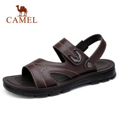 CAMEL骆驼凉鞋 凉拖耐磨防滑两穿沙滩鞋 商务休闲轻软舒适男凉鞋