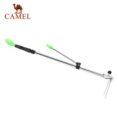 CAMEL骆驼户外垂钓支架 不锈钢厚实可伸缩鱼竿架渔具钓鱼装备