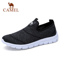 CAMEL骆驼男鞋 春季韩版套脚鞋运动休闲鞋耐磨舒适轻便透气健步鞋