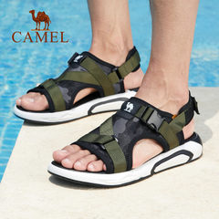 Camel/骆驼男鞋夏季时尚潮流凉鞋 海边休闲度假透气轻盈一体凉鞋
