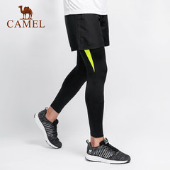 CAMEL/骆驼运动男裤柔软时尚潮流耐磨篮球跑步健身休闲两件长短裤