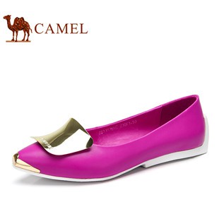 预售camel骆驼 单鞋 女 2103秋季新品 浅口尖头女单鞋 81141602