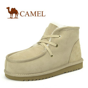 新款！CAMEL骆驼 男鞋 简约大方 日常休闲男款雪地靴 2025001