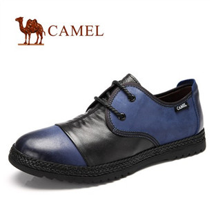 camel 骆驼 男鞋 2013春季新款 编织风系带男士休闲鞋 2156603