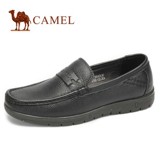 Camel 骆驼 男鞋 2368006 简约经典 男士正装真皮鞋 日常休闲鞋