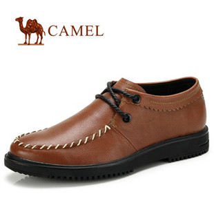 【秋冬新品】CAMEL骆驼男鞋 正品时尚 潮流男士皮鞋真皮头层皮