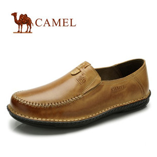 camel 骆驼 男鞋 2013春夏新款 简约时尚手工缝线休闲鞋