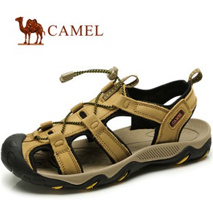 camel骆驼 磨砂皮 男女护趾凉鞋 沙滩凉鞋 情侣款凉鞋 82309611