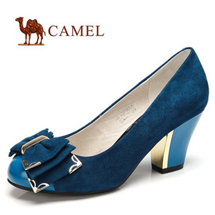 camel 骆驼 女鞋 2013春季新款 时尚休闲高跟女鞋 81078604