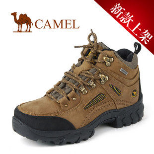 CAMEL美国骆驼户外防滑女款登山鞋 系带女鞋881623 